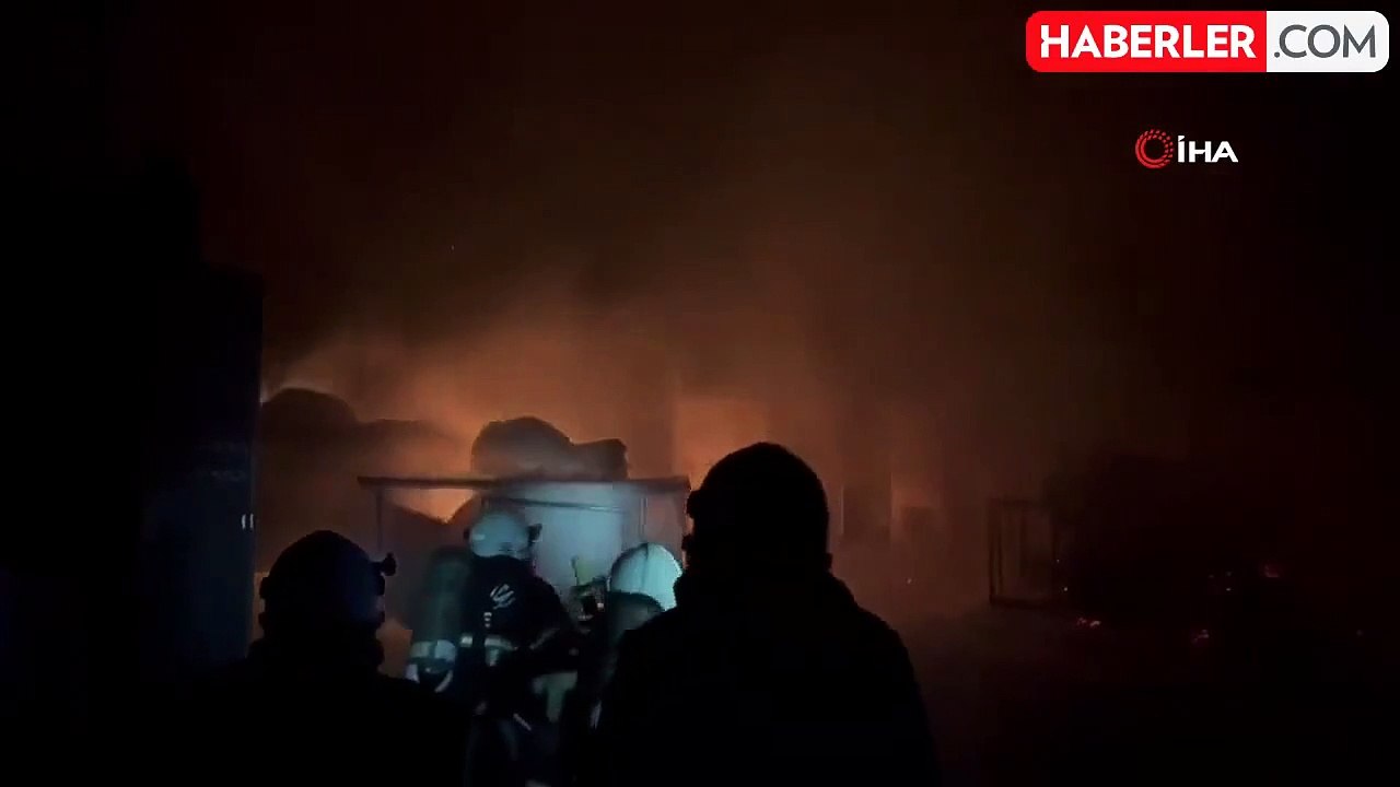 Kahramanmaraş'ta Tekstil Fabrikasında Yangın