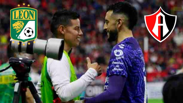 James Rodríguez y Camilo Vargas se reencuentran en la Jornada 2 del Clausura 2025 durante el León vs Atlas