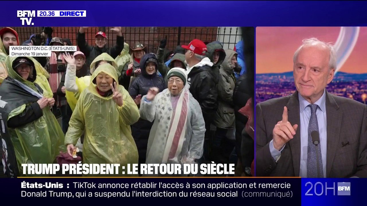 Investiture de Donald Trump: "Je pense qu'on sous-estime le phénomène", assure Hubert Védrine (ancien ministre des Affaires Étrangères)