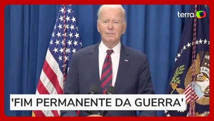 No último dia de mandato, Biden fala sobre libertação de reféns de Israel em Gaza
