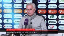 Fenerbahçe'de Mourinho: 3 puanı hak ettik