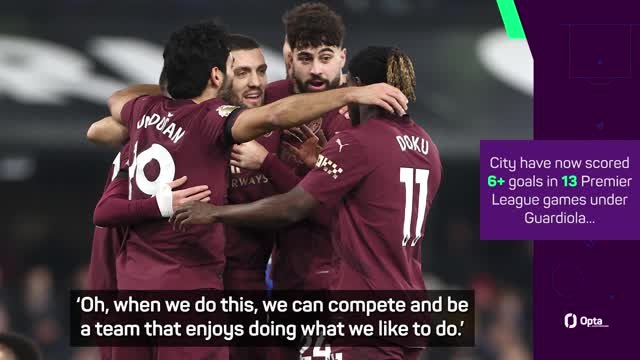 Pep feels belief is growing again at Manchester City