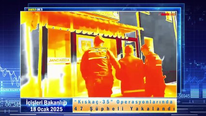 “Kıskaç-35” Operasyonlarında 47 Şüpheli Yakalandı