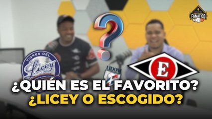 ¿Quién es el favorito para la final? ¿Licey o Escogido?