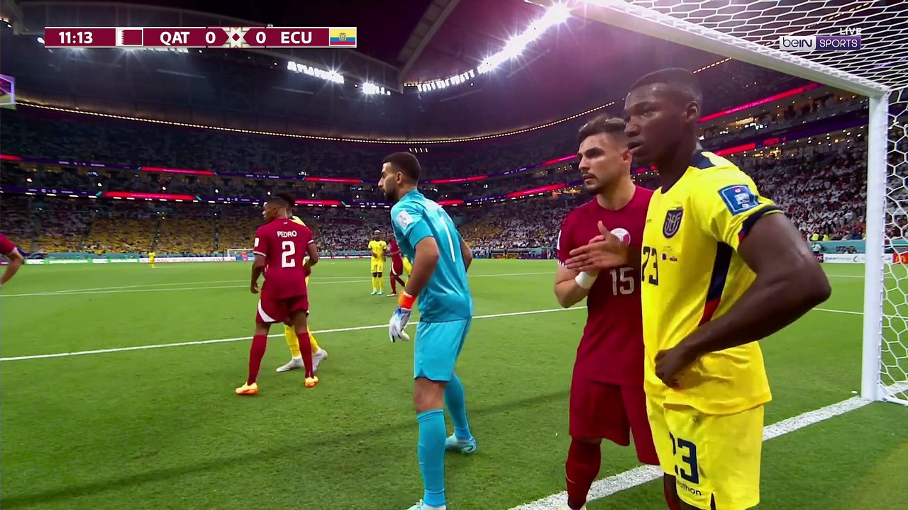 التسجيل الكامل لمباراة قطر🔥الاكوادور للدور الأول (المجموعة الأولى) كاس العالم 2022 (الشوط 1) تعليق يوسف سيف