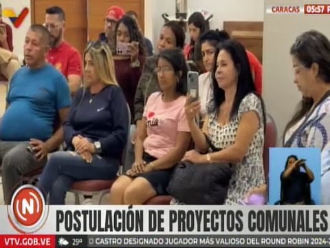 Caracas | Comuna Aponwao realiza la postulación de sus proyectos comunales