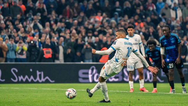 OM 1-1 Strasbourg : Le but de Mason Greenwood