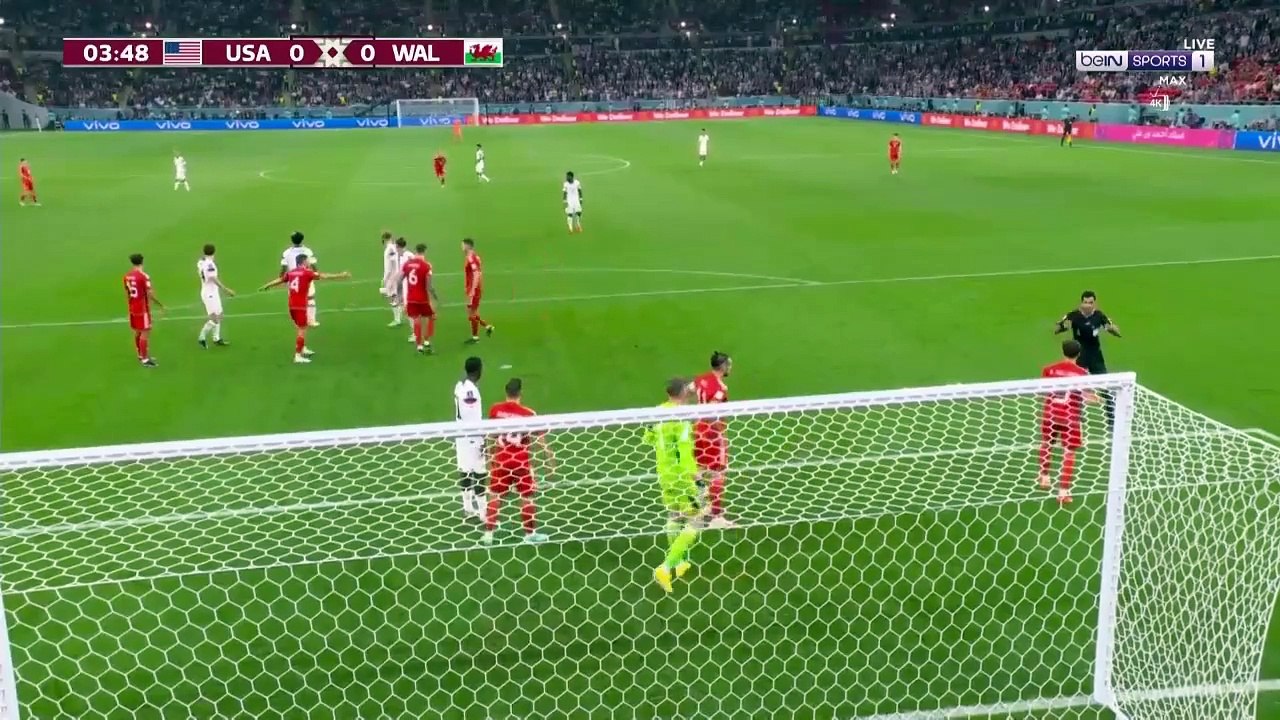 التسجيل الكامل لمباراة امريكا🔥ويلز للدور الأول (المجموعة الأولى) كاس العالم 2022 (الشوط 1) تعليق أحمد البلوشي