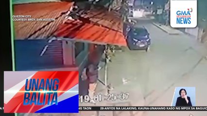 Lalaking nangholdap, arestado; cellphone, wallet, at 'di lisensyadong baril, nakumpiska | Unang Balita
