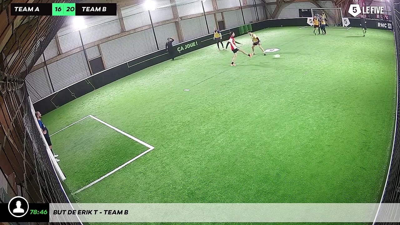 But de Erik T - Team B