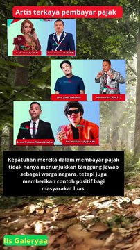 ARTIS TAAT BAYAR PAJAK MILIARAN, MESKI BUKAN ARTIS TERKAYA adakah artis faforitmu #shorts
