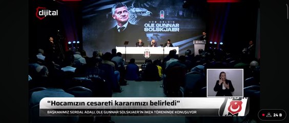 Öle Gunnar Solskjaer Basın Toplantisi