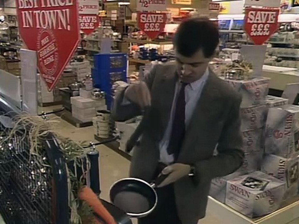 watch Mr Bean has he do what he does best 😂😂😂