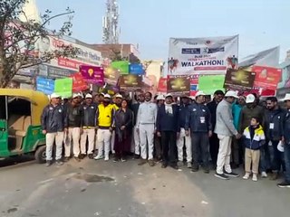 उत्तर पूर्व दिल्ली के जिला निर्वाचन अधिकारी ने वोटर जागरूकता के लिए पदयात्रा के साथ गाना भी लॉन्च किया