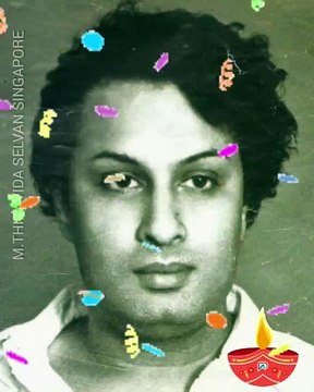 HAPPY BIRTHDAY TO MGR LEGEND SINGAPORE TMS FANS M.THIRAVIDA SELVAN