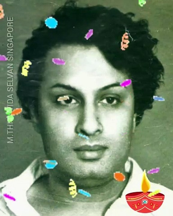 HAPPY BIRTHDAY TO MGR LEGEND  SINGAPORE TMS FANS M.THIRAVIDA SELVAN