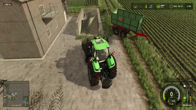 Farming Simulator 25 Погрузка камней.