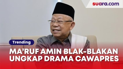 Akhirnya Maruf Amin Blak-blakan Di Balik Drama Jadi Cawapres Jokowi: Saya Kaget