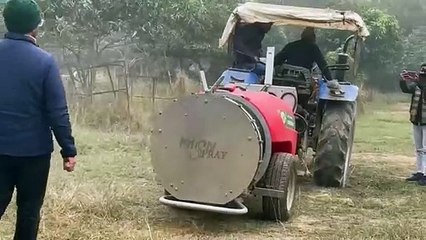 कमाल का है आईआईटी में बना स्मार्ट स्प्रेयर, बगीचों में पेड़ों की पत्तियों और डंठलों तक पहुंचाएगा दवा