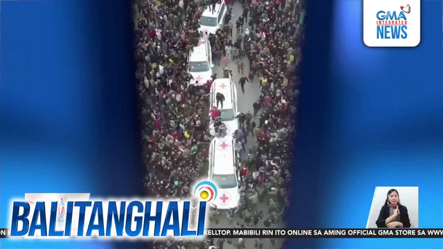 3 Israeli hostages, pinalaya na ng grupong Hamas | Balitanghali