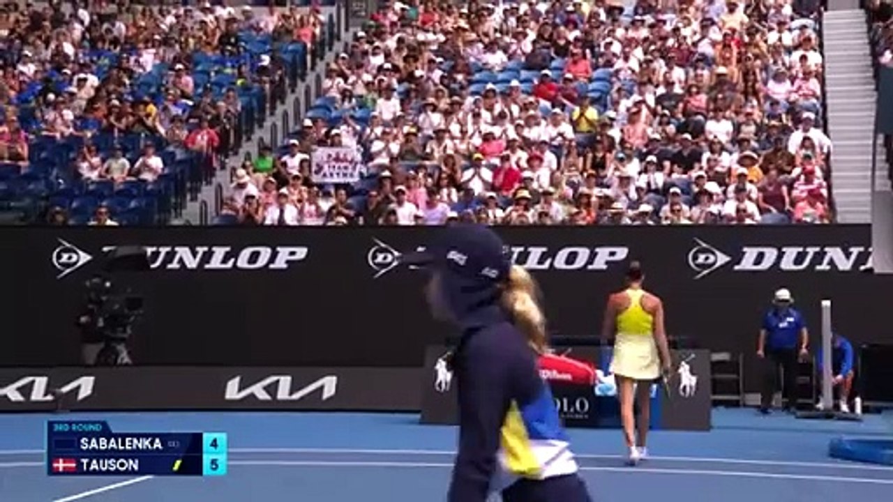 Aryna Sabalenka v Clara Tauson Highlights | Australian Open 2025 Third Round