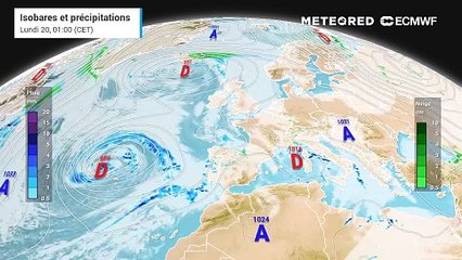 Deux dépressions en France !