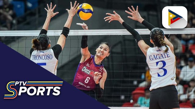 Choco Mucho Flying Titans, tinalo ang Zus Thunderbelles sa 2024-2025 PVL All-Filipino Conference
