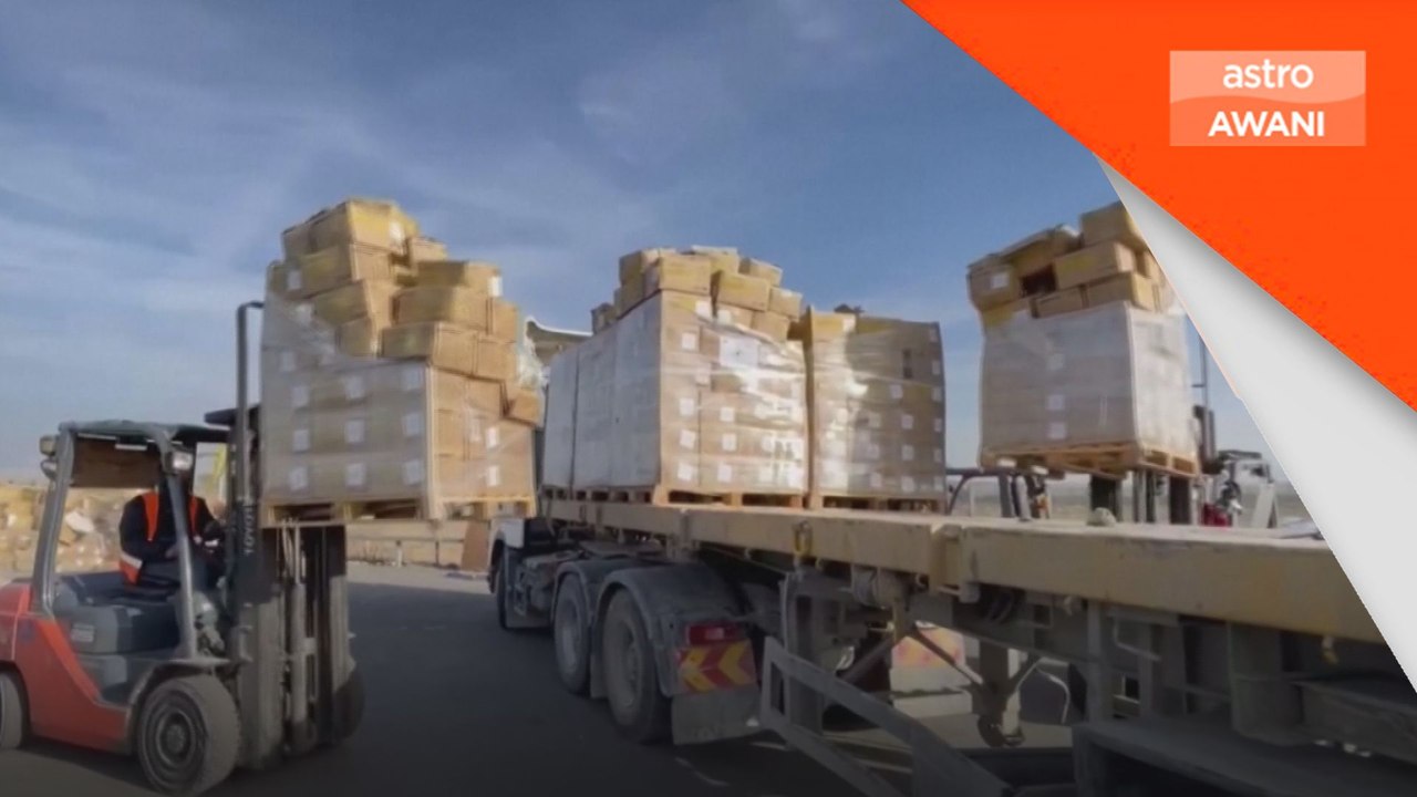 Trak bantuan pertama WFP masuk Gaza