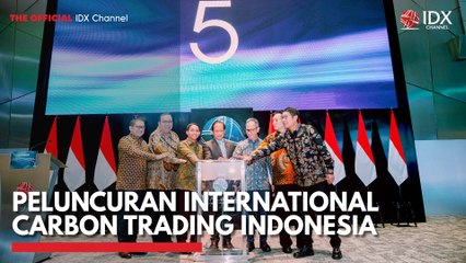 Peluncuran International Carbon Trading Indonesia