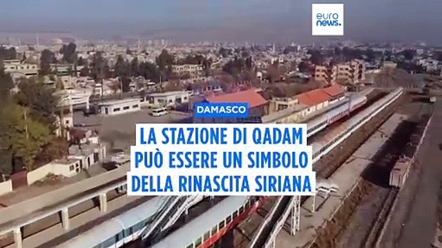 La stazione ferroviaria di Damasco è il simbolo della caduta e della rinascita della Siria