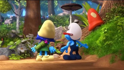 Handy Smurf and Smurfstorm being a dynamic duo