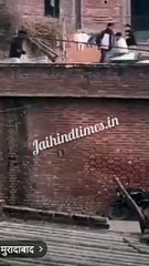 मुरादाबाद में सरेआम फायरिंग-पथराव,VIDEO:एक युवक को गोली लगी  @moradabadpolice  #MahaKumbhMela2025 #SaifAliKhan #SaiPallavi #MahakumbhFire