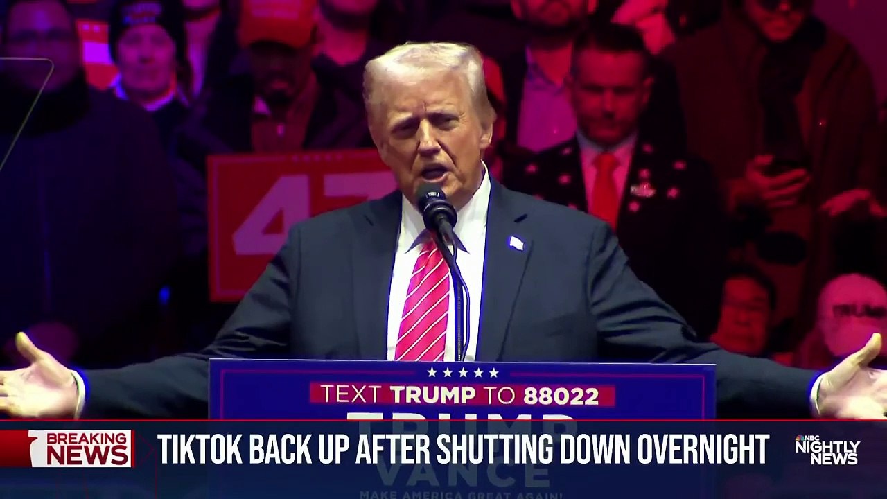 Grâce à une simple déclaration de Donald Trump, TikTok a rétabli son service cette nuit aux USA après 12h d'interruption qui ont semé la panique chez les influenceurs