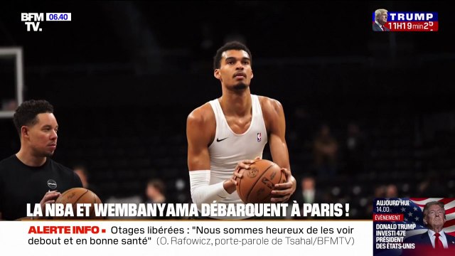 Les San Antonio Spurs de Victor Wembanyama s’exportent à Paris cette semaine pour deux rencontres