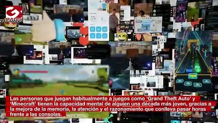 Los videojuegos reducen la edad cerebral con más eficacia que el ejercicio