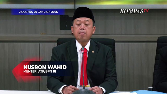 Menteri ATR/BPN Nusron Bakal Tindak Penerbit Sertifikat HGB Pagar Laut Jika Terbukti Melanggar