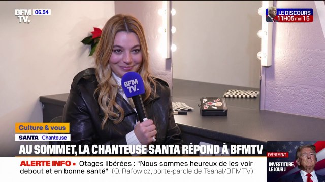 “J’ai une crampe tellement je croise mes doigts”: l’artiste Santa est nommée dans quatre catégories aux Victoires de la musique