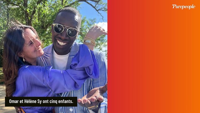 Omar Sy et sa femme Hélène : trois de leurs cinq enfants sont des génies, chacun dans leur domaine !