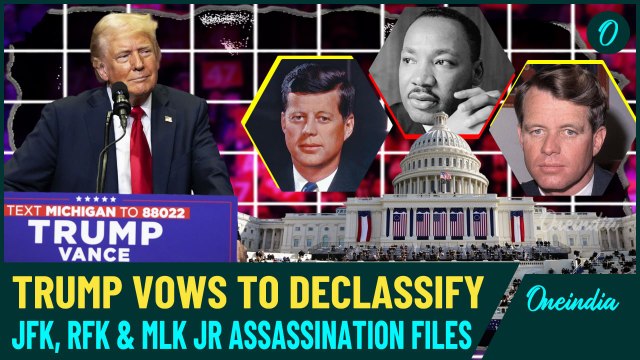 Trump vows to release secret document linked to assassination of JFK, RFK & MLK at DC rally| WATCH