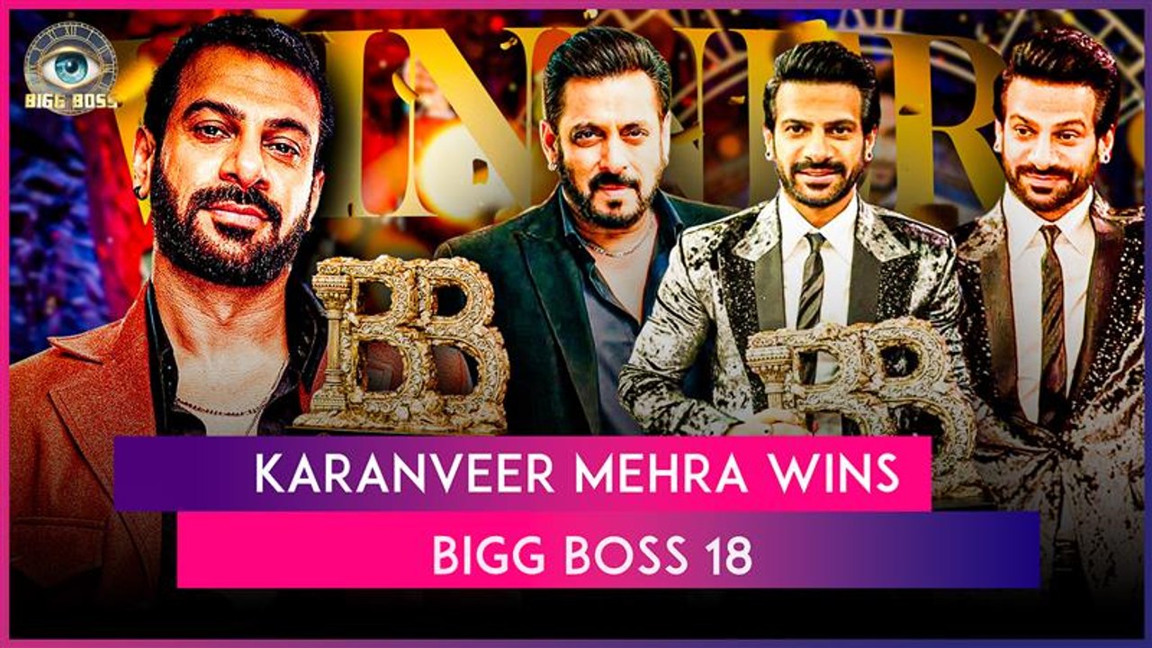 Bigg Boss 18 Winner: Karanveer Mehra Wins The S...