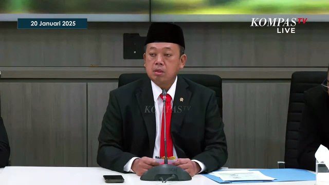 [FULL] Menteri ATR/BPN Minta Maaf, Ungkap Pemilik Sertifikat HGB Sekitar Pagar Laut Tangerang