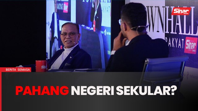 Wan Rosdy ‘sekolahkan’ pihak label Pahang ‘negeri sekular’