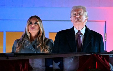 Feuerwerk und Proteste vor Trumps Angelobung