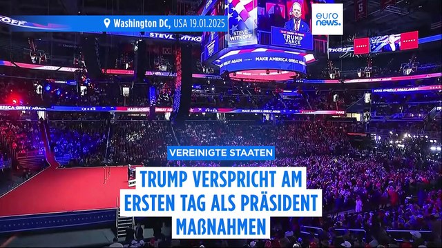 Das hat Donald Trump an seinem ersten Tag im Weißen Haus vor
