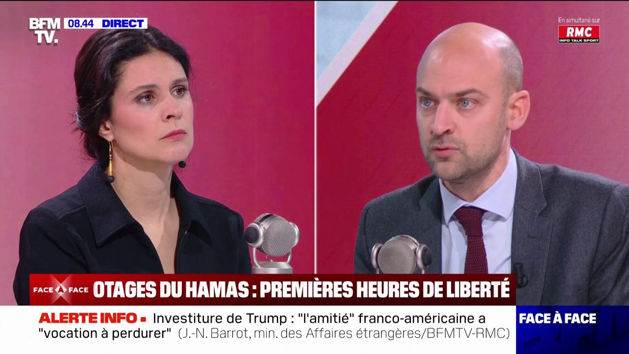 Otages français du Hamas: "Nous allons nous battre jusqu'à la dernière heure pour qu'ils soient libérés", affirme Jean-Noël Barrot