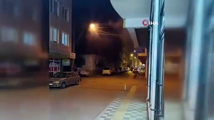 Bursa'da korku dolu anlar