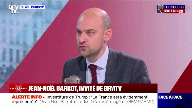 Gaza: pour Jean-Noël Barrot, il faut renforcer, il faut soutenir l'Autorité palestinienne