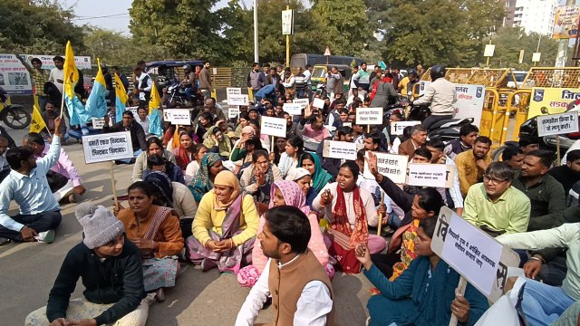पटवार संघ ने मोती डूंगरी से मिनी सचिवालय तक निकाली रैली, देखें वीडियो