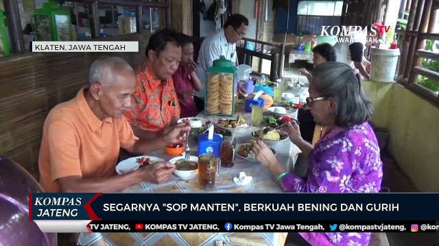 Segarnya Sop Manten, Berkuah Bening dan Gurih