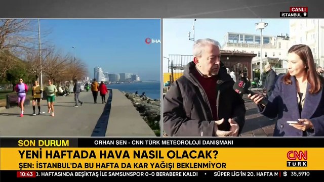 Orhan Şen canlı yayında açıkladı: Bu hafta İstanbul'da kar olacak mı?